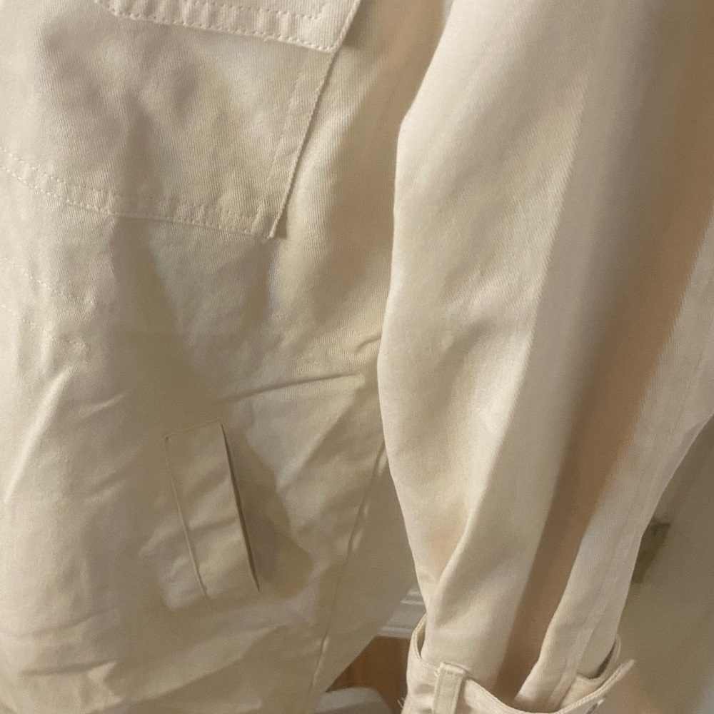 Women's Cream Jacket - Picture 4 of 6